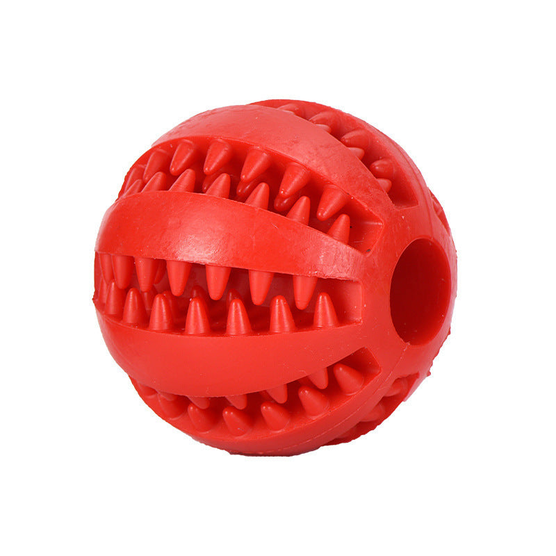 Natural Rubber Bouncing Ball Chew Toy