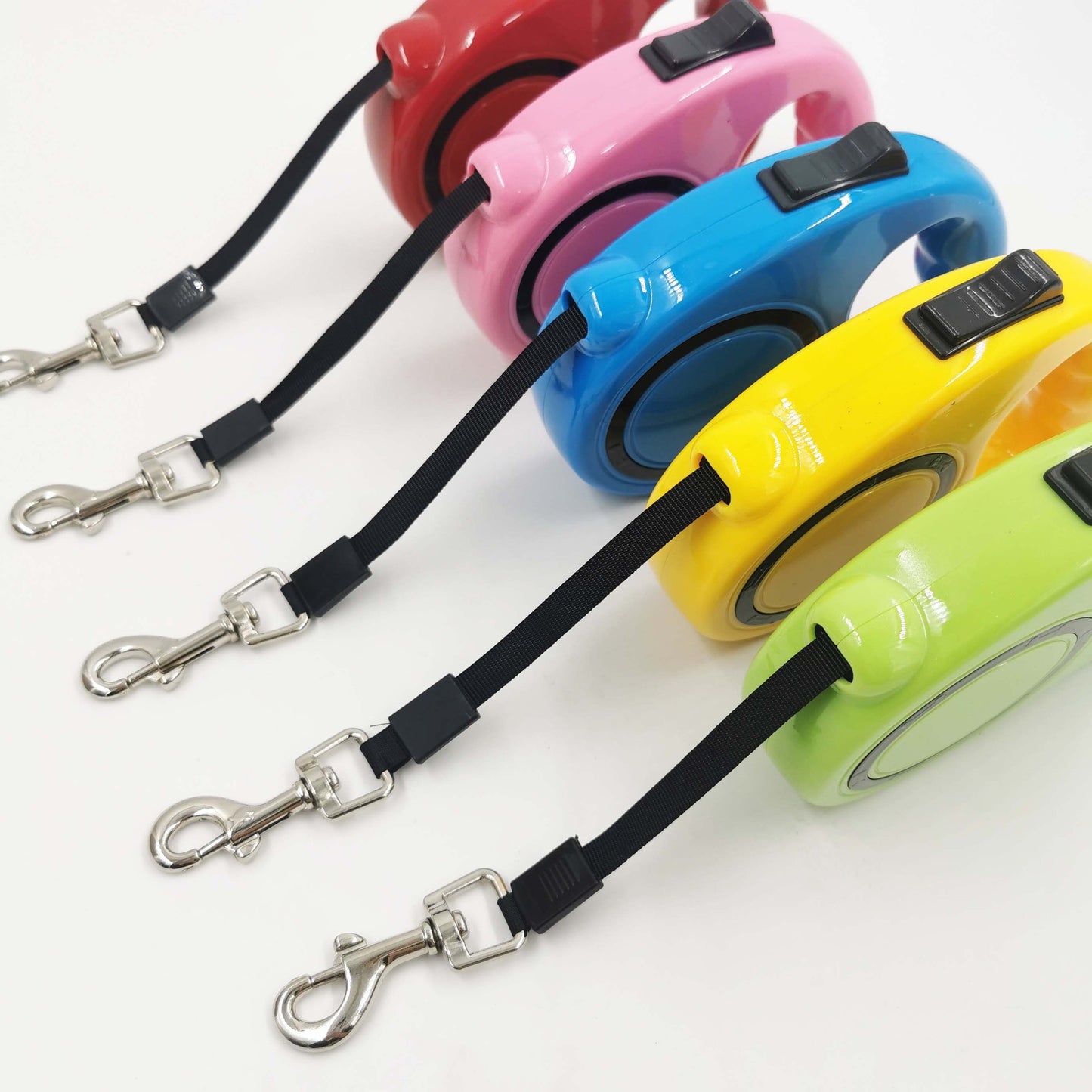 Candy Color Retractable Dog Leash