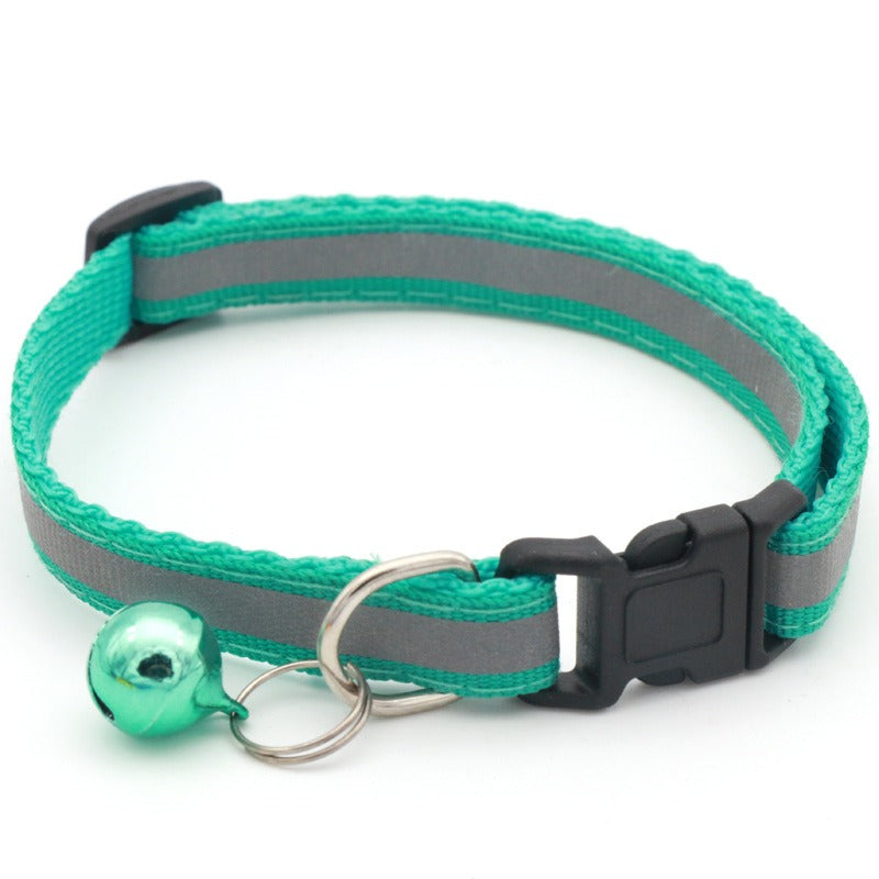 Reflective Safety Pet Collar with Bell