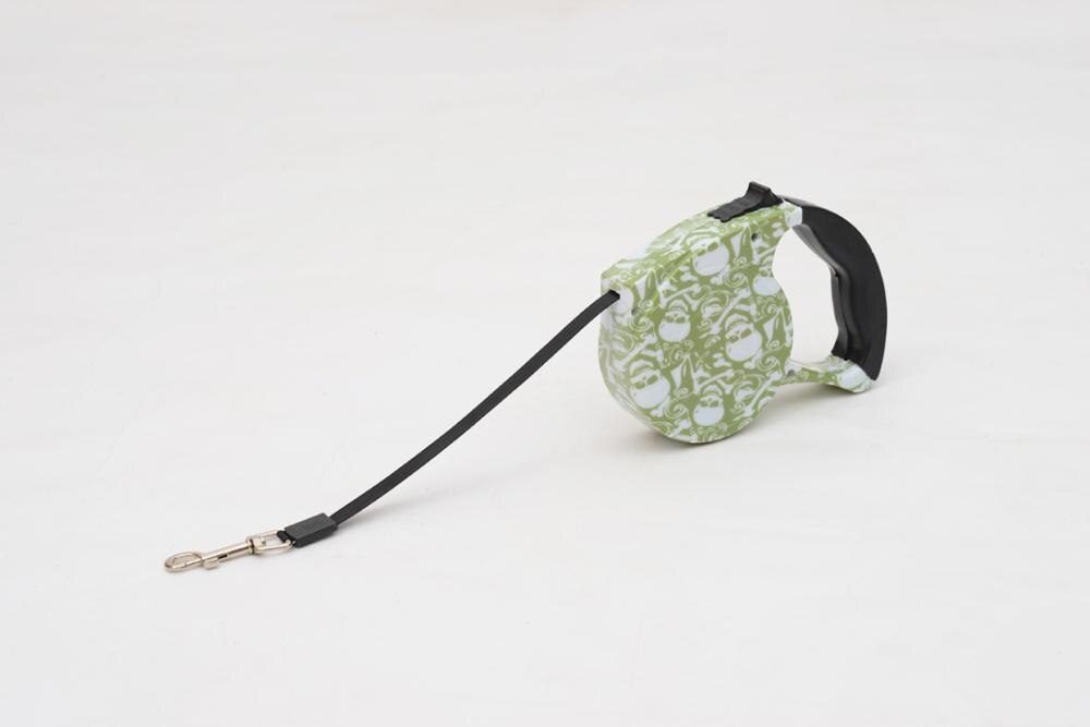Patterned Retractable Dog Leash