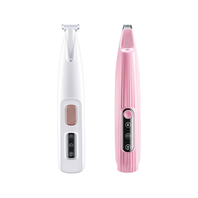 LED Pet Hair Grooming Shaver and Paw Trimmer