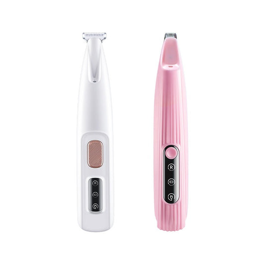 LED Pet Hair Grooming Shaver and Paw Trimmer