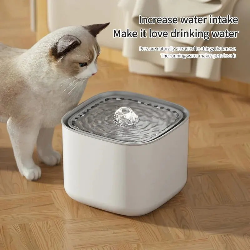 3L USB Circulating Filter Automatic Pet Fountain Water Dispenser