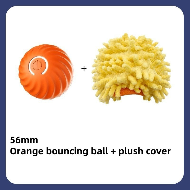 Motion-Activated Cat Ball with Play Mat