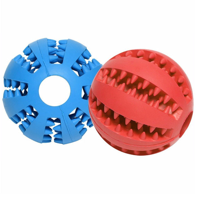 Natural Rubber Bouncing Ball Chew Toy