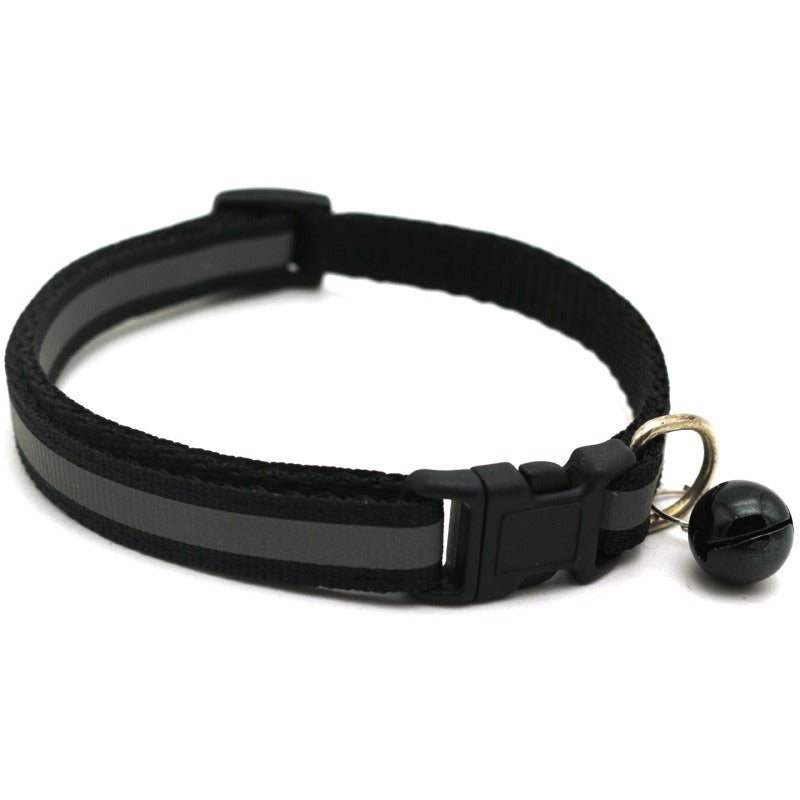 Reflective Safety Pet Collar with Bell