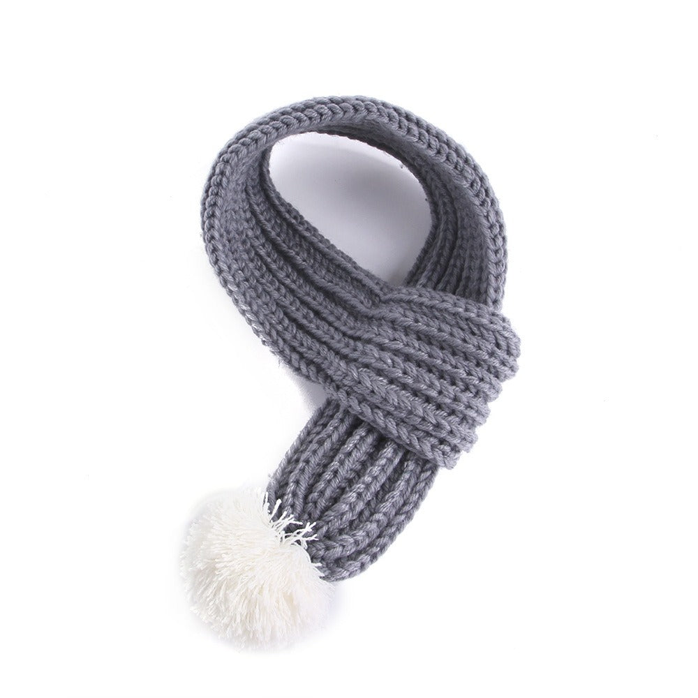 Knitted Christmas Pet Scarf