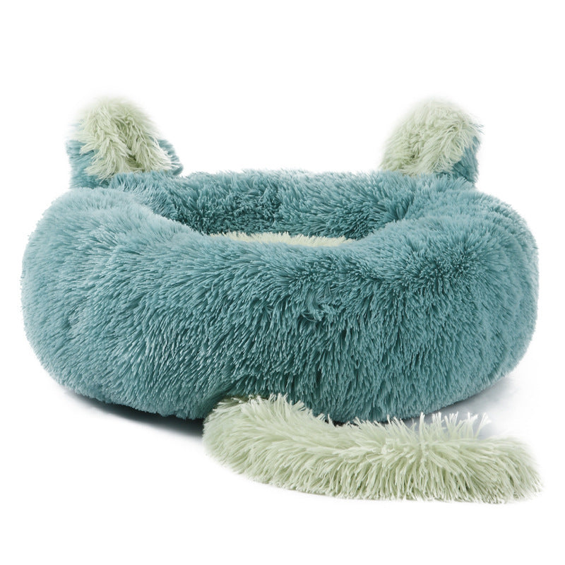 Rabbit Ear Plush Pet Bed