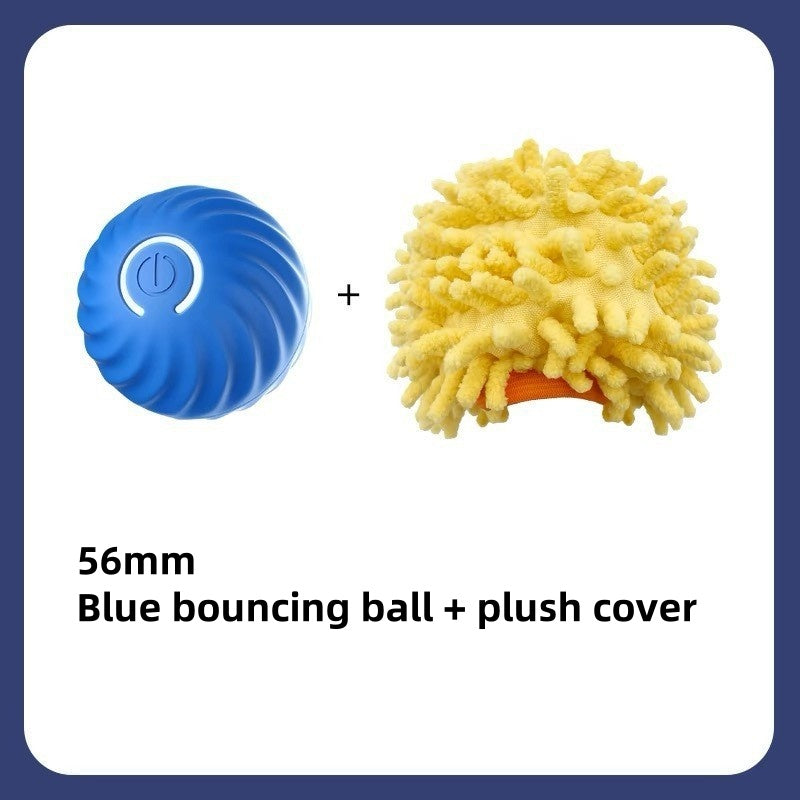 Motion-Activated Cat Ball with Play Mat