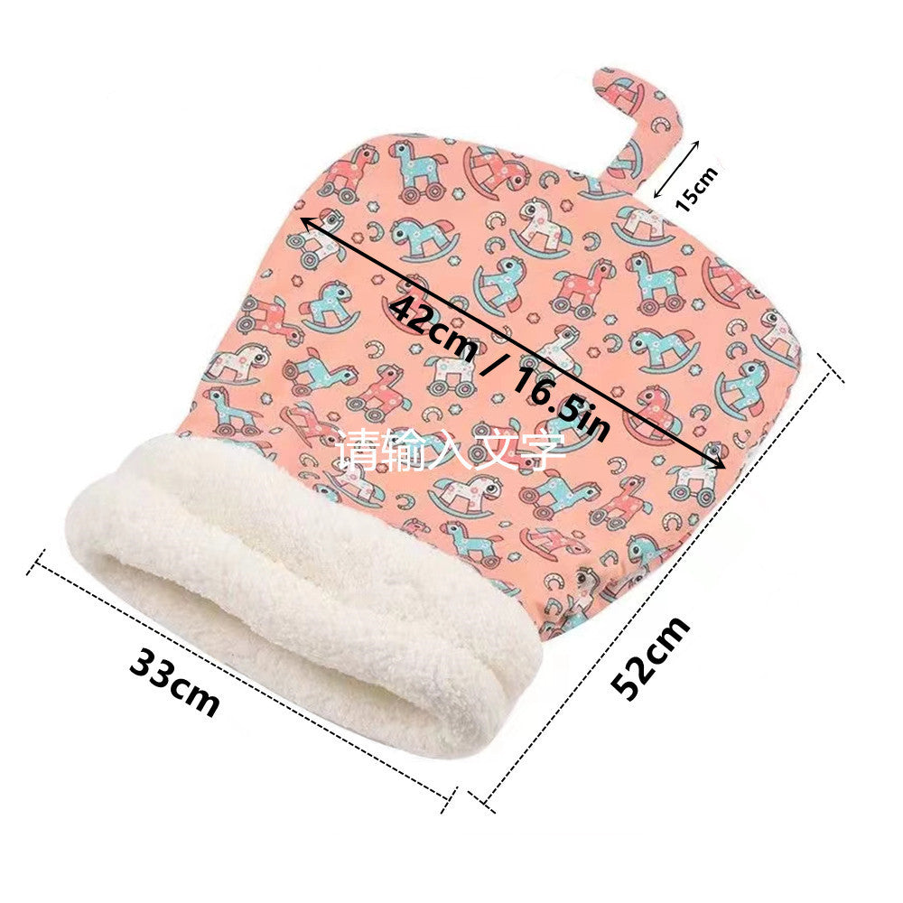 Warm Plush Cat Sleeping Bag Nest