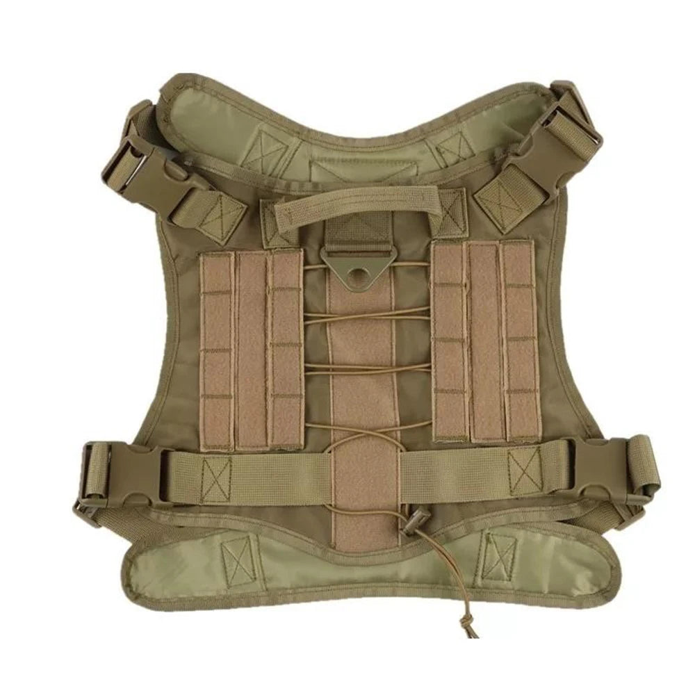 Tactical Military-Style Dog Vest Harness