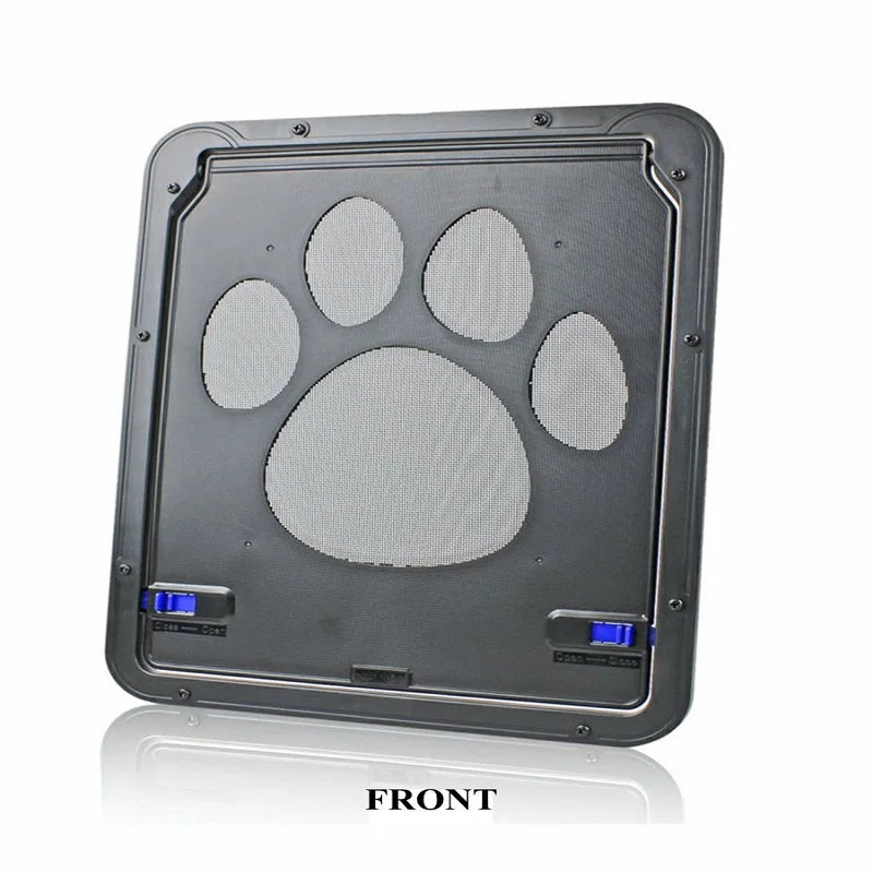 Lockable Magnetic Screen Pet Door