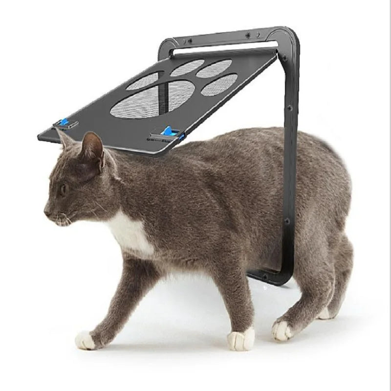 Lockable Magnetic Screen Pet Door