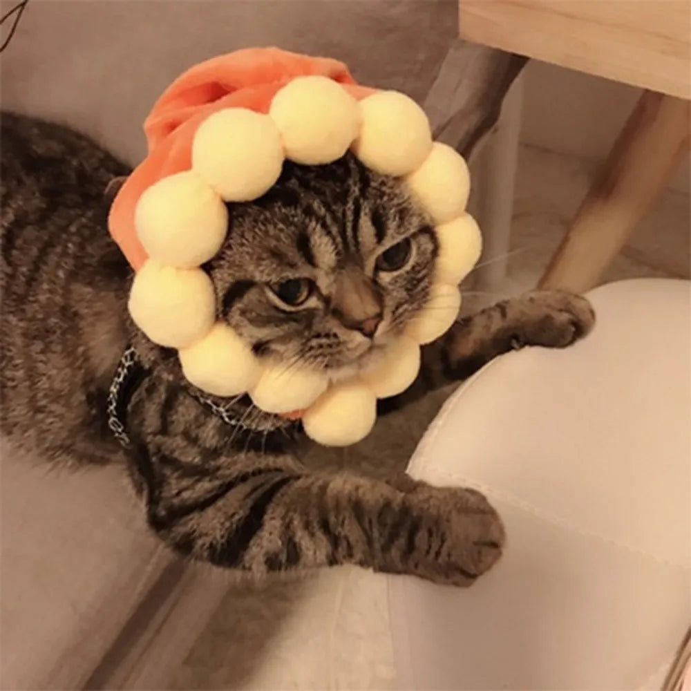 Adjustable Cotton Pet Party Hat