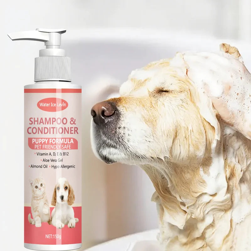 Gentle 2-in-1 Puppy Shampoo & Conditioner with Vitamins & Aloe Vera