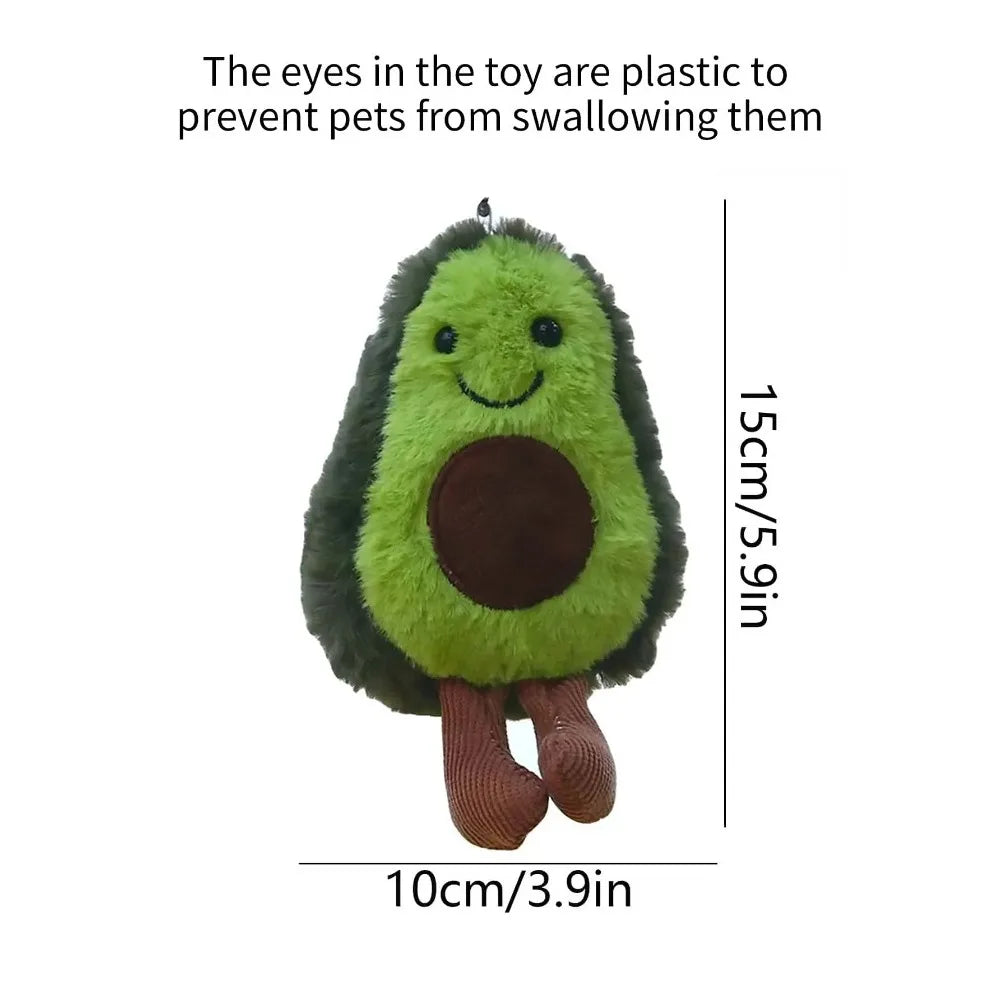 Avocado Plush Cat Toy – Cute Soft Companion Toy