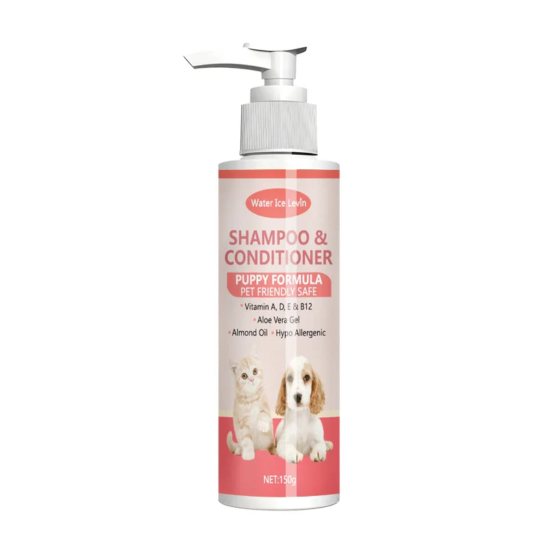 Gentle 2-in-1 Puppy Shampoo & Conditioner with Vitamins & Aloe Vera