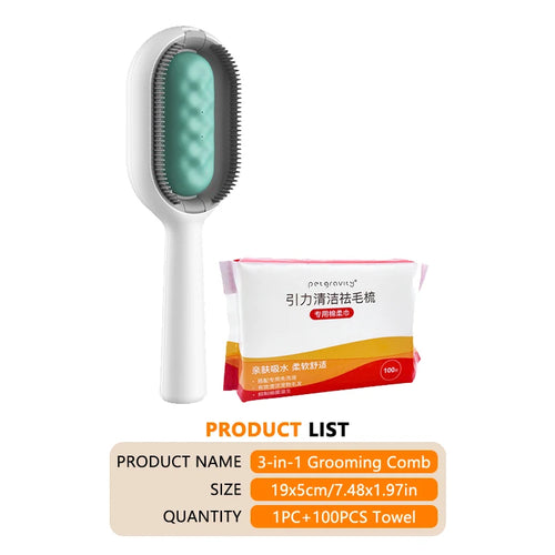 Double-Sided Anti-Static Pet Hair Removal Gloves