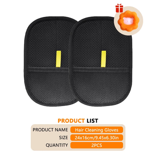 Double-Sided Anti-Static Pet Hair Removal Gloves