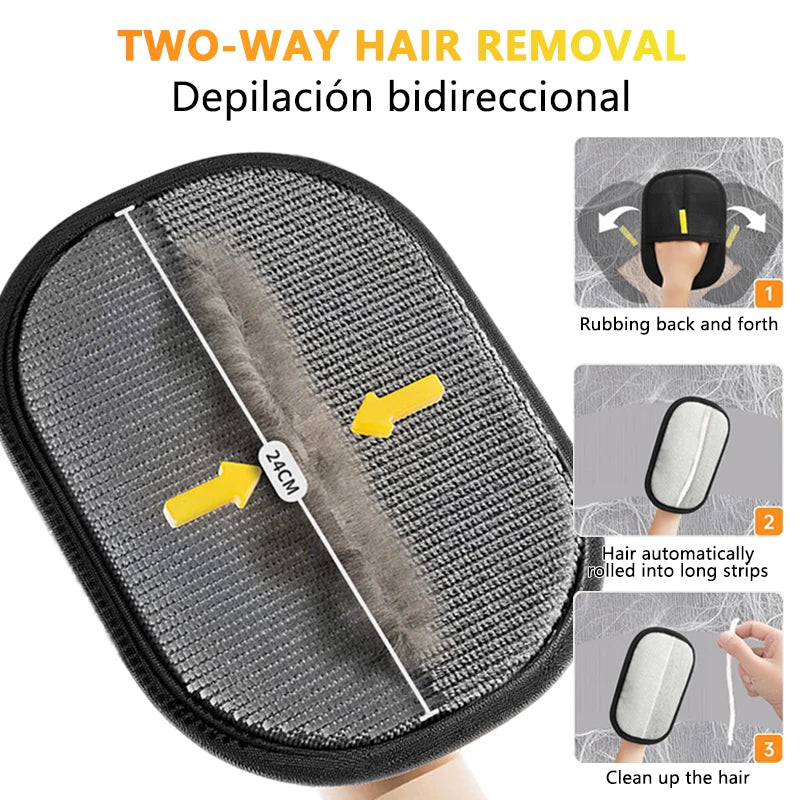 Double-Sided Anti-Static Pet Hair Removal Gloves