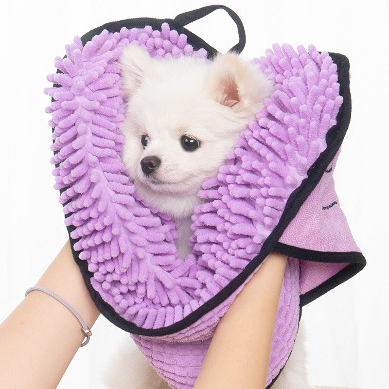Microfiber Pet Bath Towel & Robe