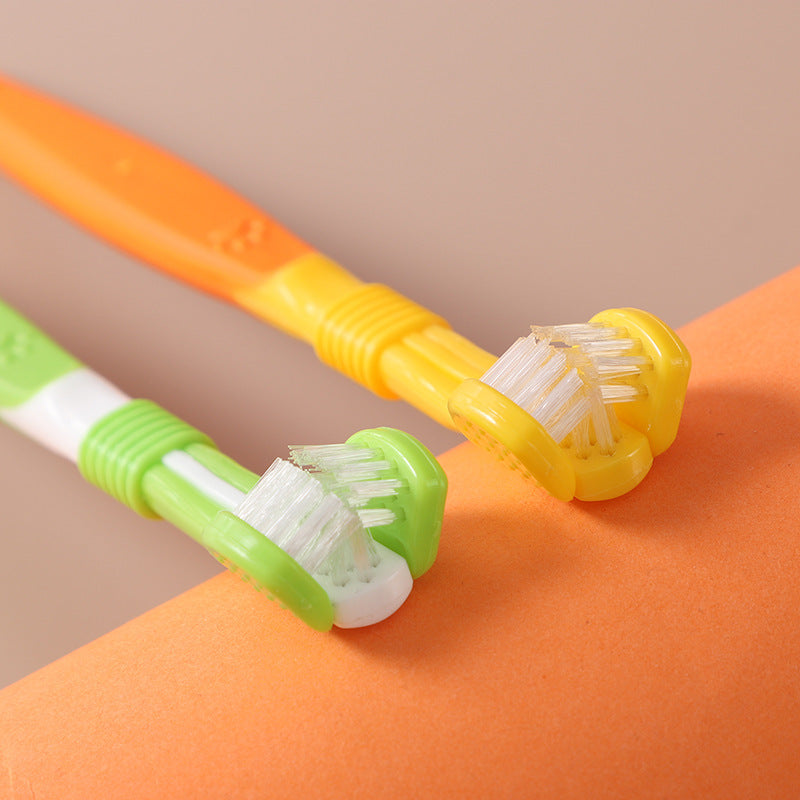 Dual-Head Pet Toothbrush