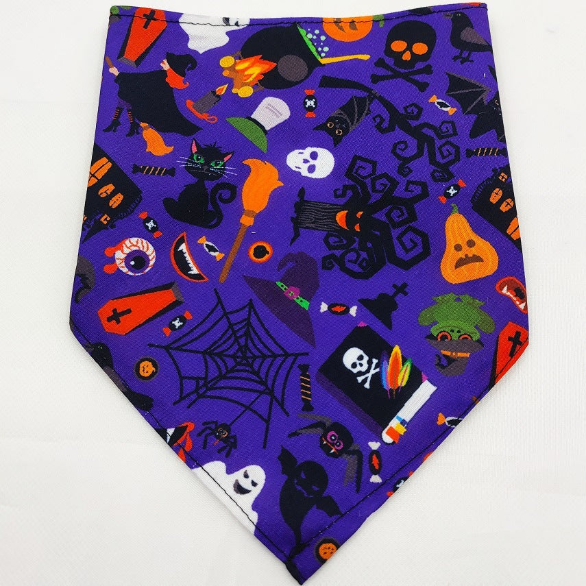 Tie-Dye Triangle Pet Bandana and Scarf