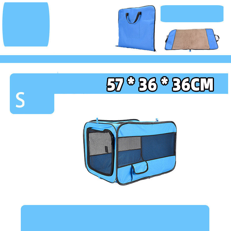 Soft-Sided Folding Pet Travel Carrier Bag