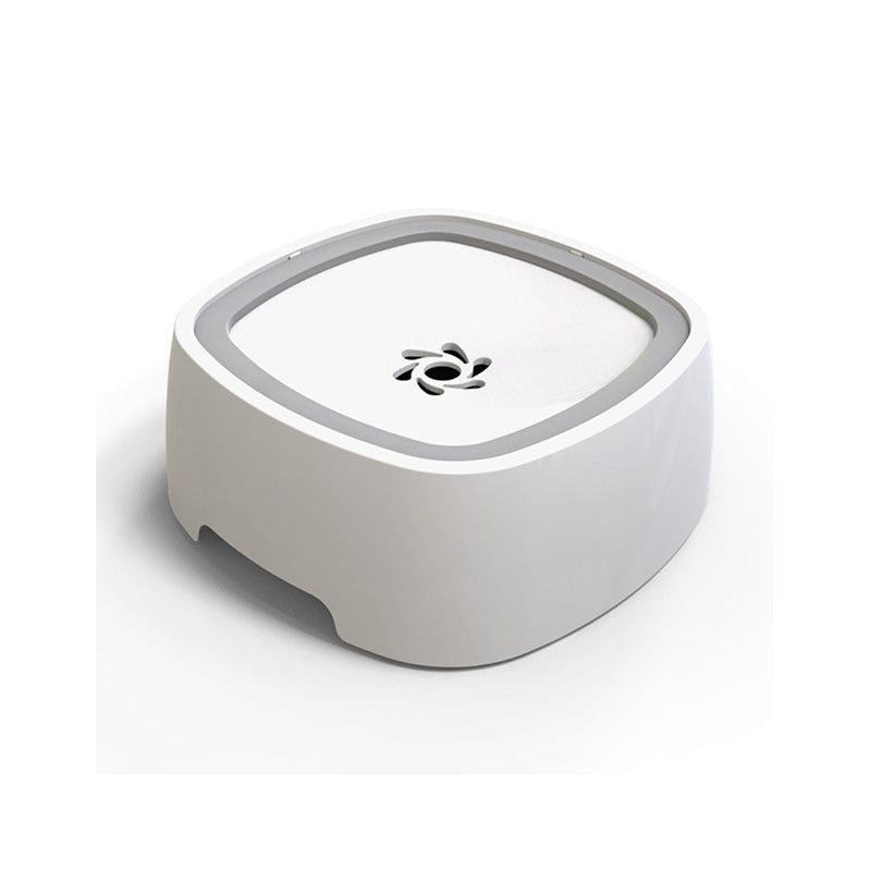 Spill-proof pet water bowl in multiple color combinations