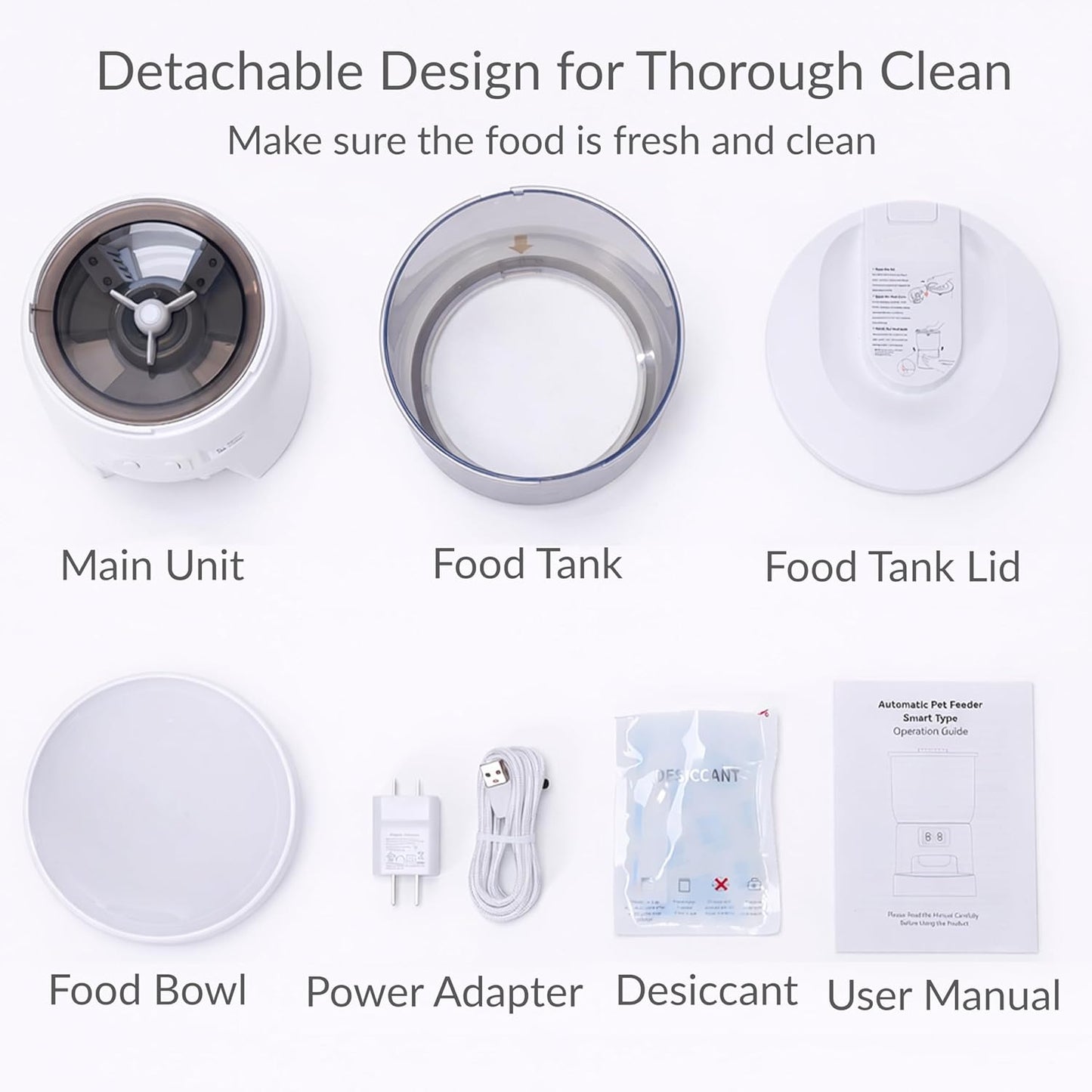 Pet feeder portion control