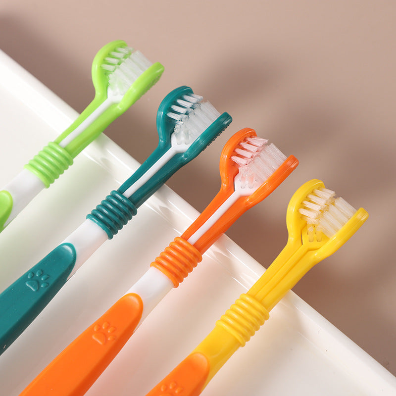 Dual-Head Pet Toothbrush