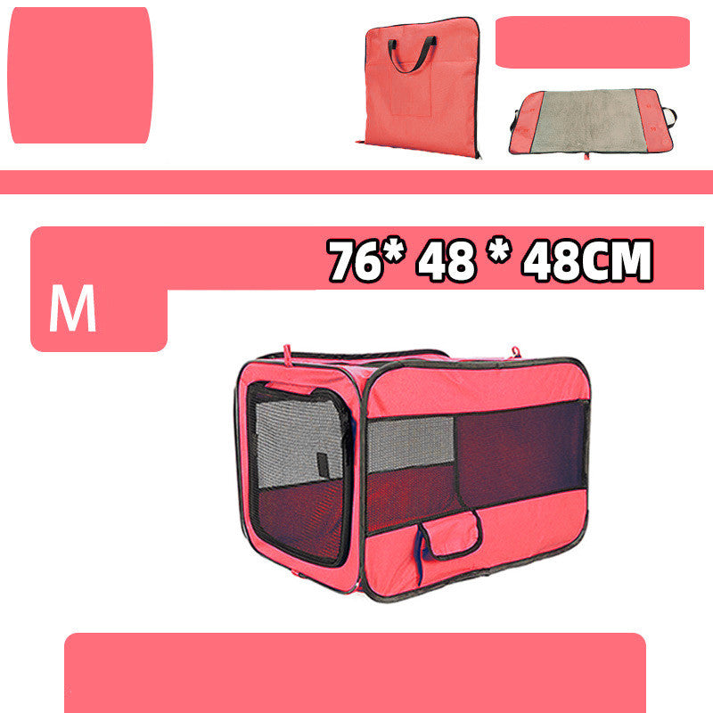 Soft-Sided Folding Pet Travel Carrier Bag