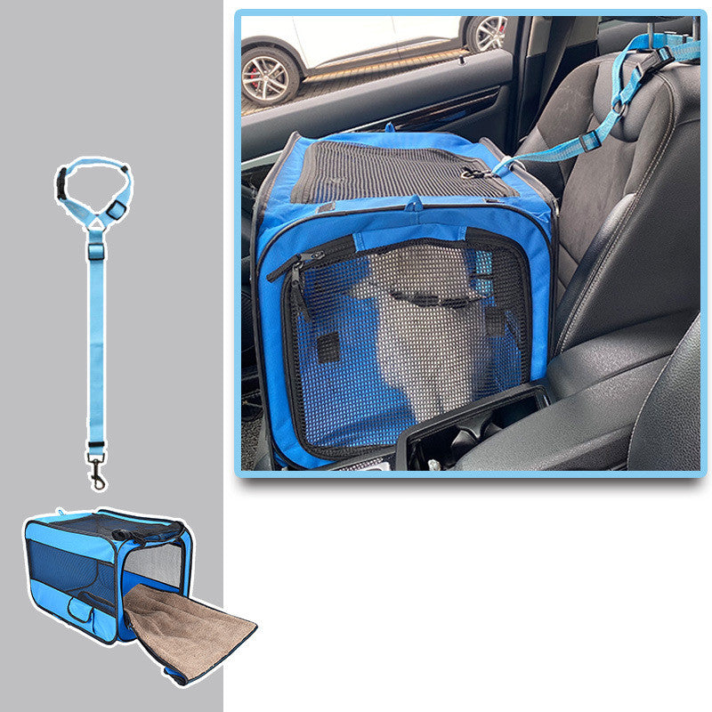 Soft-Sided Folding Pet Travel Carrier Bag