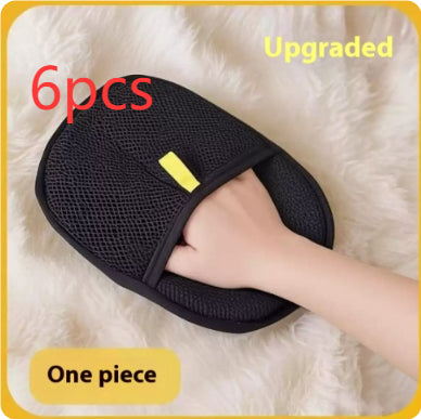 Dual-Sided Deshedding Grooming Glove