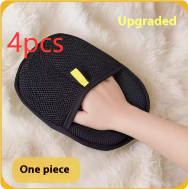 Dual-Sided Deshedding Grooming Glove