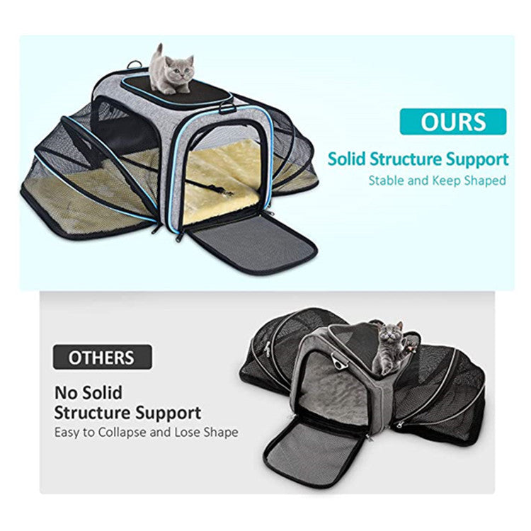 Expandable Airline-Approved Pet Carrier