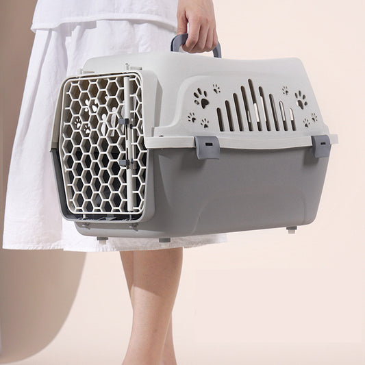 Fly Worry Free Hard Shell Airline Pet Carrier for Cats and Dogs