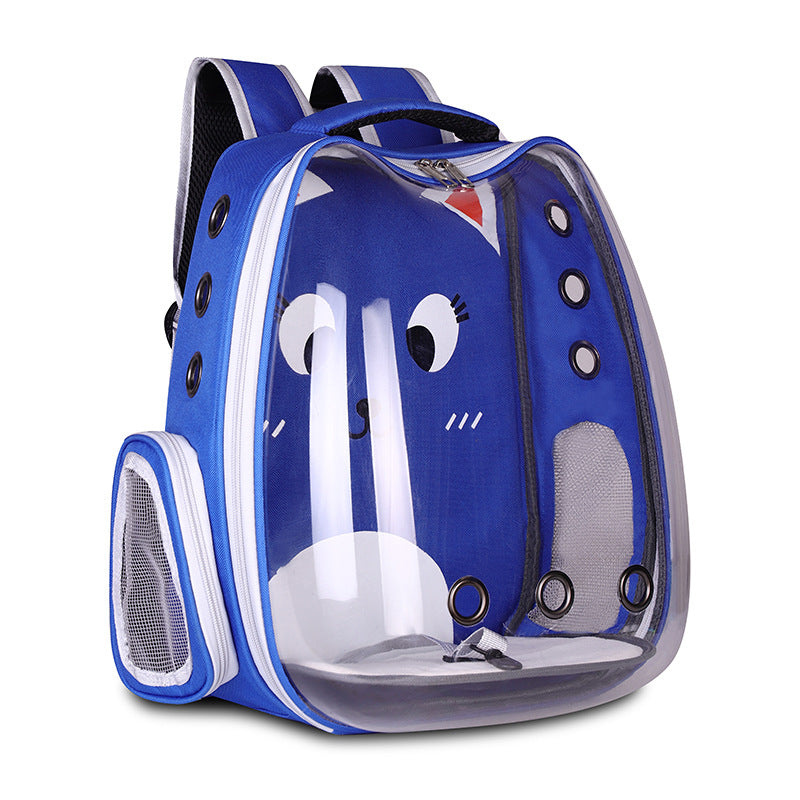 Breathable Hard-Shell Pet Backpack Carrier