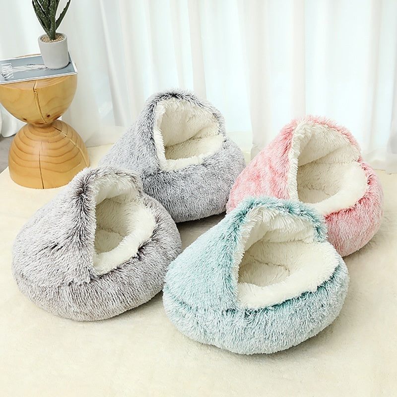 Semi Enclosed Shell Pet Bed