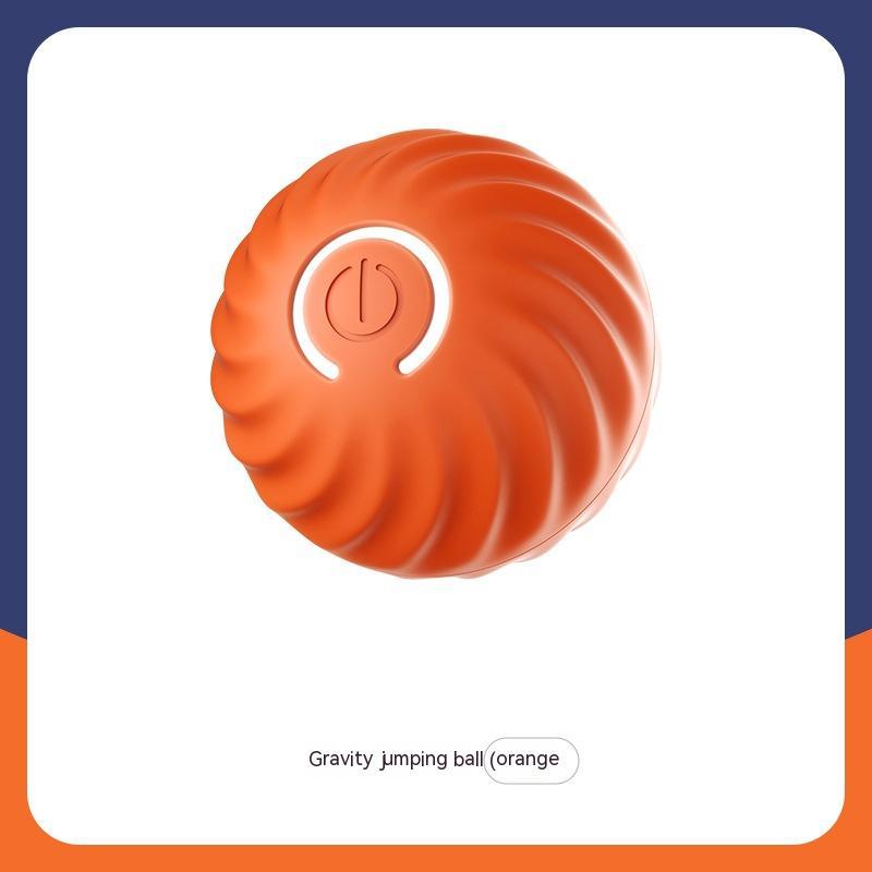 Dog chewing food-grade rubber training ball