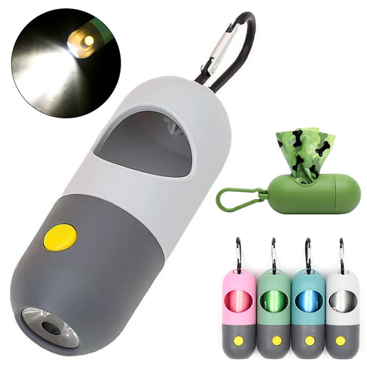 See in the Dark, Clean Up Right LED Pet Waste Bag Dispenser