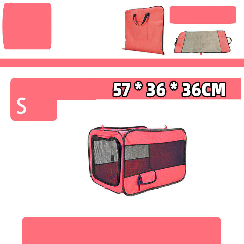 Soft-Sided Folding Pet Travel Carrier Bag