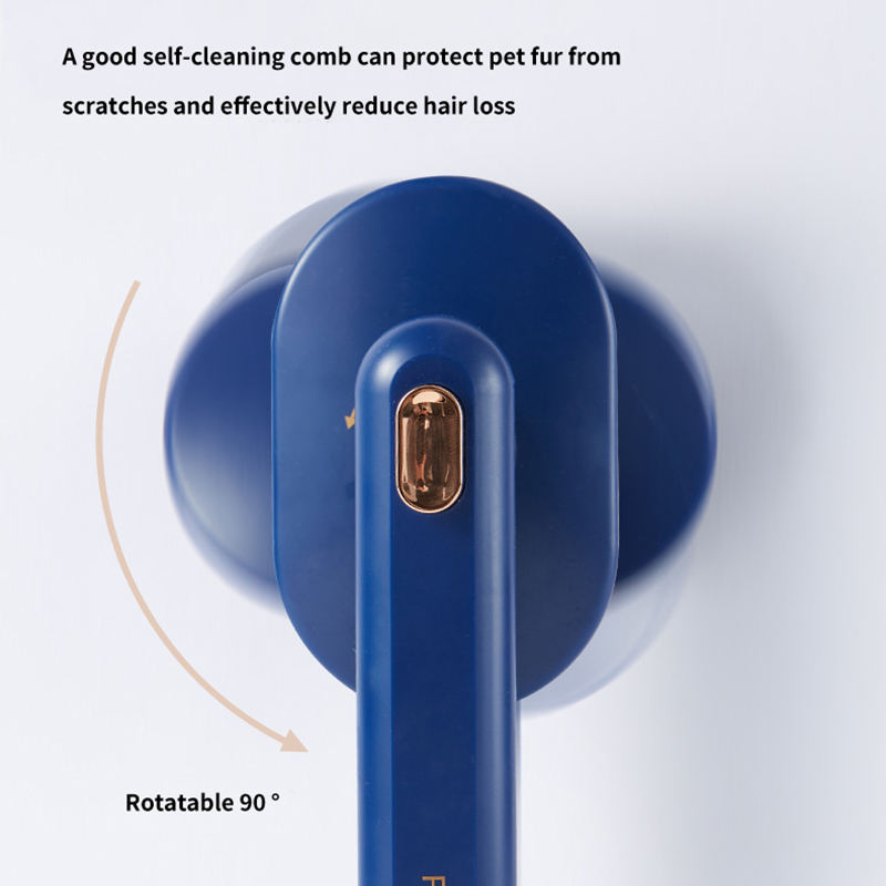 Self-Cleaning Pet Deshedding Comb