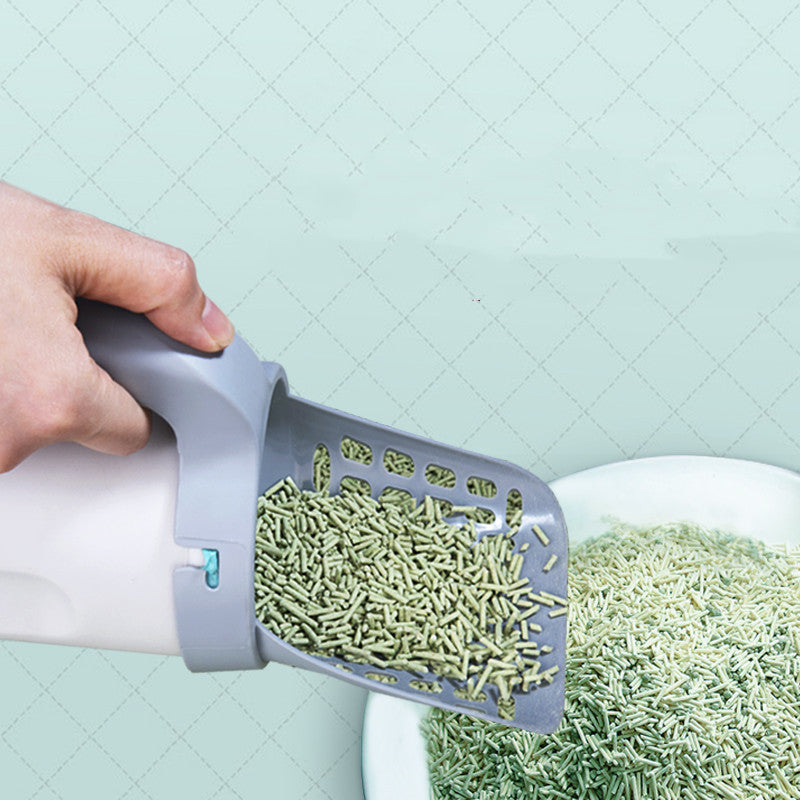 All-in-One Cat Litter Scoop & Storage