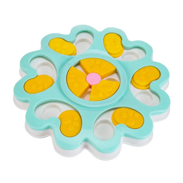 Flower Slow Feeder Dog Bowl